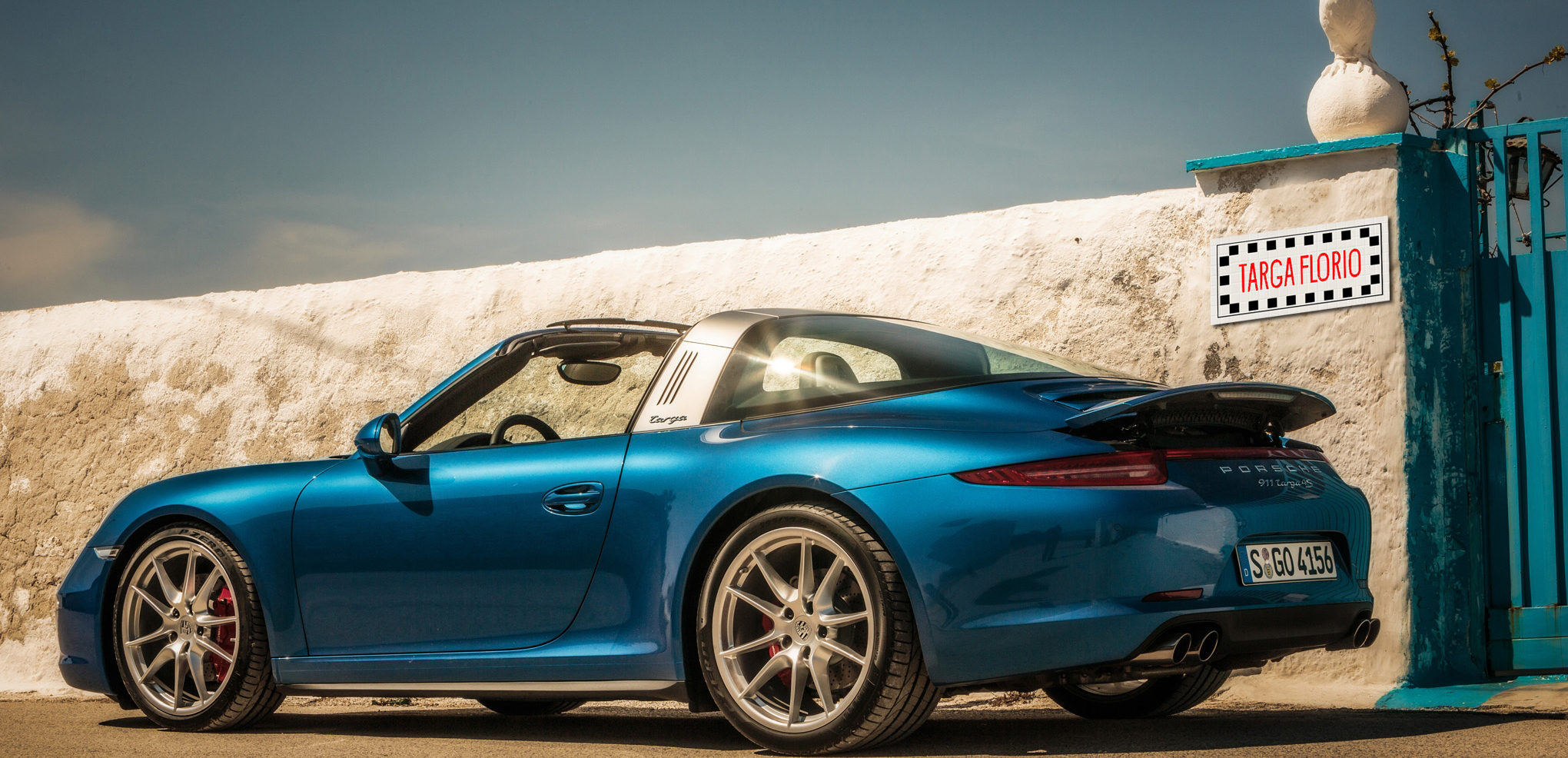 Porsche 911 Targa 4S, ritorno in Sicilia